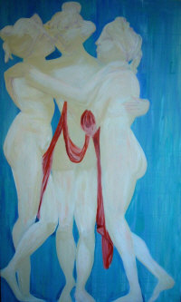 Les Trois Graces, by Nicole Vismara The Three Graces, by Nicole Vismara